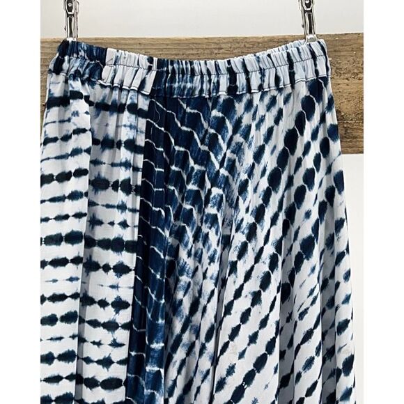 Apau ~ Gender Fluid Aladdin Gypsy Shibori Tie Dyed Rayon Pants - Picture 6 of 16